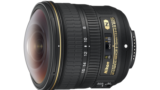 The Nikkor 8-15 ultra-wide lens.