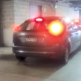 Witnesses videoed the suspect leaving the carpark in a grey Ford Focus with the number plate AYQ14W.