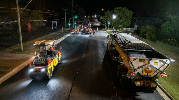 The Sydney roads made from 136,000 coffee cups and 1.2m glass bottles