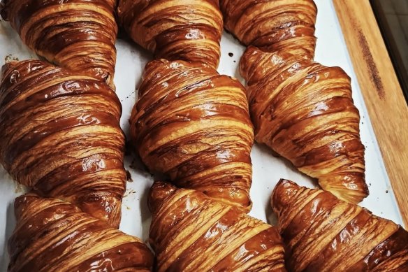Croissants at Baked Culture in Wauchope.