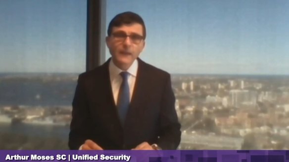 Arthur Moses SC is acting for Unified Security. 