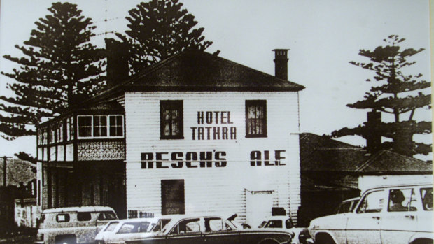 The Tathra Hotel circa 1961.