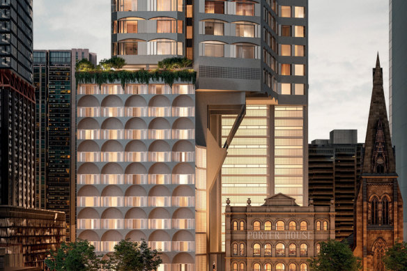 Boutique brand MGallery, owned by French Accor Hotels, will open Porter House on the corner of Castlereagh and Bathurst streets, Sydney.