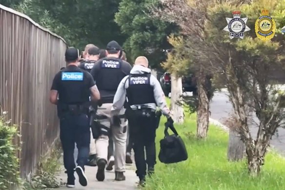 Police said they became aware of the alleged smuggling scheme after a group was rescued at sea.