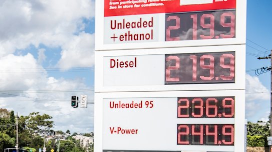 The price of oil is volatile and out of the federal government’s control.