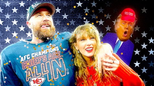 Travis Kelce and Taylor Swift’s relationship is sending Donald Trump’s Make America Great Against movement bonkers.