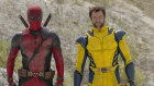 Ryan Reynolds, left, as Deadpool/Wade Wilson and Hugh Jackman as Wolverine/Logan in the slapsticky Deadpool & Wolverine.