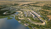 A render of the Bugesera circuit in Rwanda, which will host Formula 1 on a 10-year deal from the “early 2030s”.