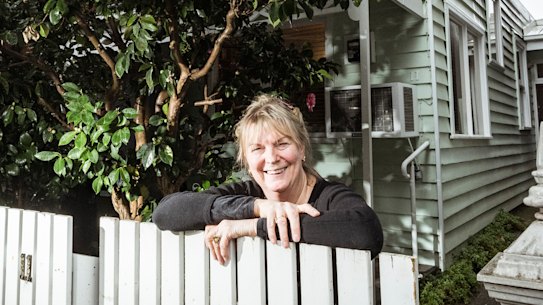 Bella Anderson says her neighbourhood is being developed, which is why there are few houses for sale. 