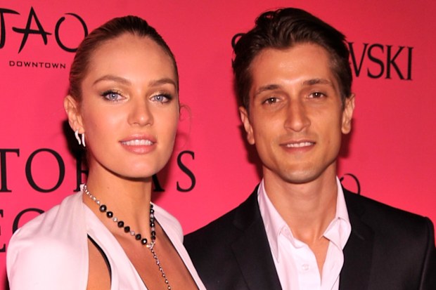 Candice Swanepoel and ex Hermann Nicoli (Photo by Stephen Lovekin/Getty Images)