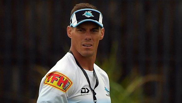 Focused on finals ... coach John Morris keeps an eye on his troops.