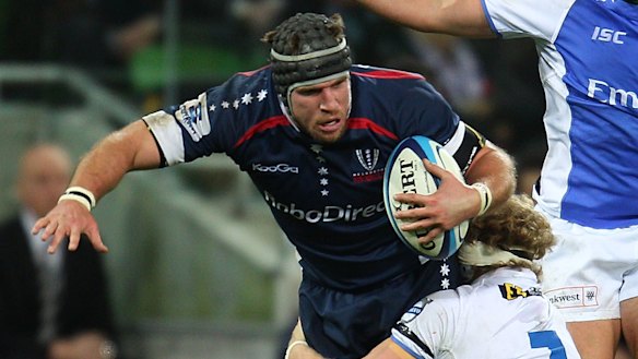 Michael Lipman's career included ten Tests for England as well as a couple of years with the Melbourne Rebels.
