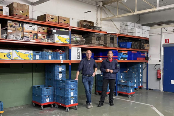 In Leidschendam-Voorburg, a town of some 78,000 residents, 250 families are relying on the food bank.