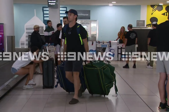 Mitch Marsh returns to Perth on Monday.