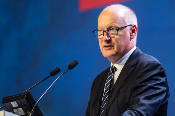 Richard Goyder is chairman of Australian oil and gas giant Woodside, Qantas and the AFL Commission.
