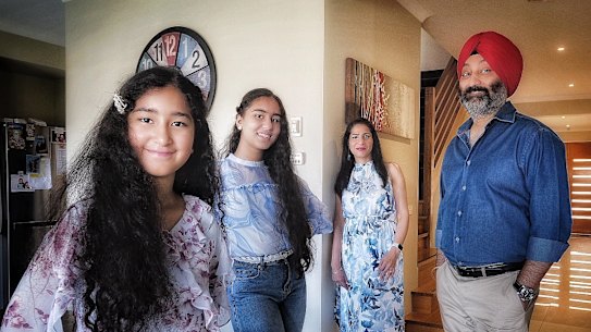 The Mata family decided to shift their children into the independent system