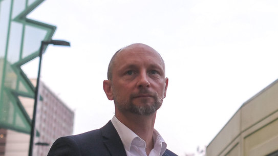 Dr Nico Clark, medical director of the medically supervised injection room in North Richmond.