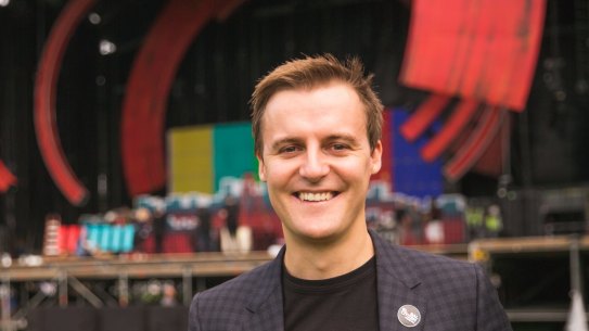 Global Citizen CEO, Australian humanitarian Hugh Evans.