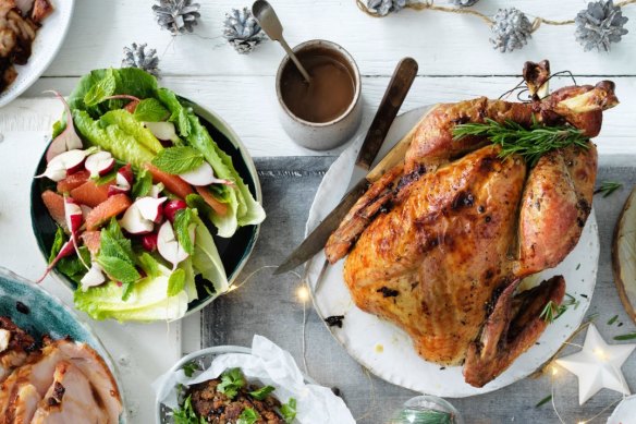 Have an ice-filled Esky on standby on Christmas Day to help store leftovers safely.