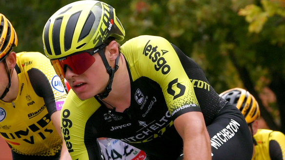 Rob Stannard during his time at Australian team Mitchelton-Scott in 2019.