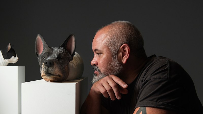 Why this artist is turning Australia’s feral animals into ‘mummies’