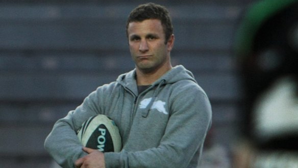 Ostracised: Former Rabbitoh Willie Peters never forgot Trent Barrett's lack of support over the bullying incident.