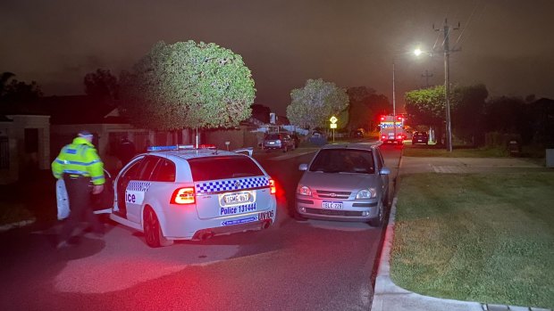 Homicide detectives have swooped on Halvorson Road in Morley after a man was found dead on Monday night.