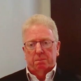 Lobbyist Phil Staindl before the anti-corruption hearings on Monday.