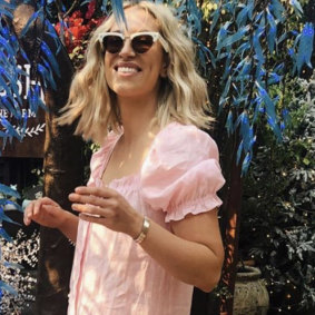 Phoebe Burgess is promoting a proposed childcare centre for Vaucluse.