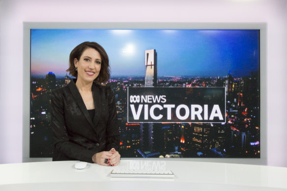 ABC newsreader Tamara Oudyn.