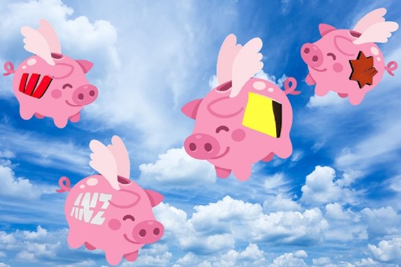 The big-four banks are increasing their profits, as well as their dividends, by getting rid of the bad debt provisions that were never needed.