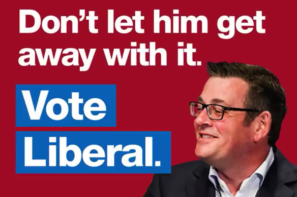 One of the attack ads used in the Coalition’s failed bid for power.