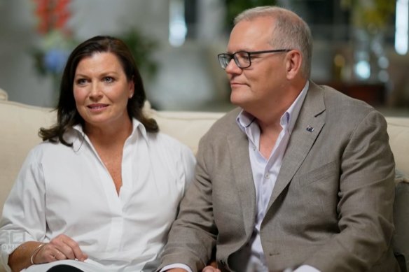 Jenny and Scott Morrison appeared on Nine’s 60 Minutes ahead of the federal election campaign.