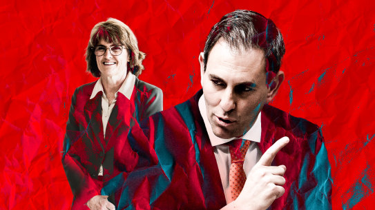 Treasurer Jim Chalmers, facing a woeful economy, has cast blame on RBA Governor Michelle Bullock.