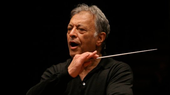 Zubin Mehta conducting the Australian World Orchestra.