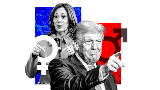 Kamala Harris and Donald Trump lean into gender.