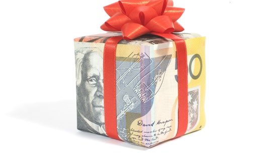 Gifts are exempted from the aged pension asset test, but only for a certain amount each year.