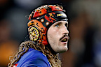 SYDNEY, AUSTRALIA - MAY 30: Josh Curran of the Bulldogs reacts during the round 13 NRL match between Wests Tigers and Canterbury Bulldogs at CommBank Stadium, on May 30, 2026, in Sydney, Australia. (Photo by Brendon Thorne/Getty Images)