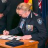 Queensland's first female top cop sworn in