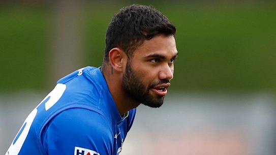 Former North Melbourne midfielder Tarryn Thomas.