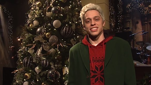 Pete Davidson appeared on SNL following his disturbing post.