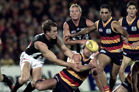 Adelaide v Collingwood at AAMI Stadium.