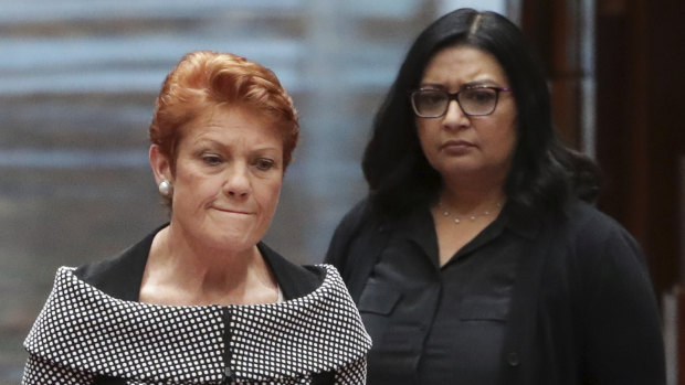 Hanson sued for alleged racist tweet telling Greens senator to ‘piss off back to Pakistan’