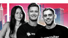 Fast 100 founders: Outcast cofounder Paris Marchant, MCo Beauty founder Shelley Sullivan, and Medevac Flights founder William Cassidy.