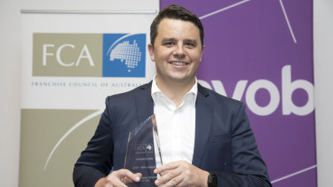 Jump founder Ian Campbell was awarded Australian Emerging Franchisor of the Year in 2016. 