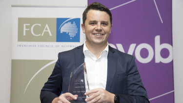 Jump! founder Ian Campbell was awarded Australian emerging franchisor of the year in 2016. 