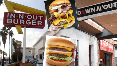 Food fight: In-N-Out sued Down N' Out in the Federal Court.