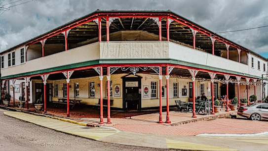 The Peel Inn Hotel in the regional town of Nundle near Tamworth.