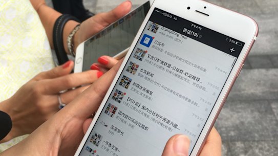 Chinese-owned messaging apps such as WeChat are vulnerable to propaganda and disinformation.