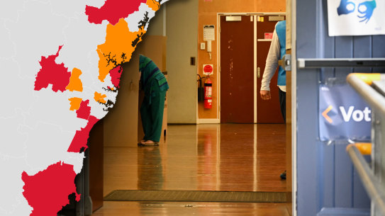 NSW Liberal Party chaos: The affected councils. 